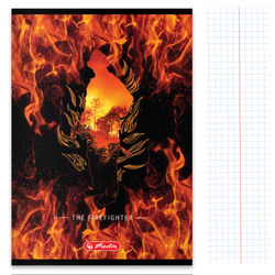 Zeszyt A5 16 kartek w kratkę z marginesem 70g/m2 Hero HERLITZ