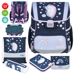 Zestaw tornister plecak szkolny Loop Plus jednorożec Unicorn Dream HERLITZ