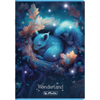 Zeszyt A5 32 kartki w kratkę z marginesem 70g/m2 Wonderland HERLITZ