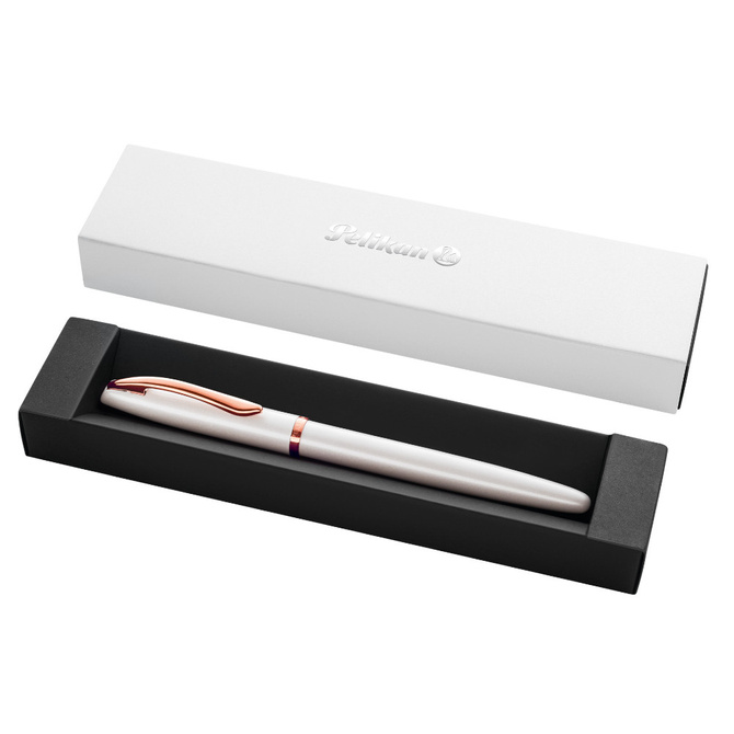 Pióro wieczne Jazz Noble Elegance M P36 pudełko prezent Pearl PELIKAN