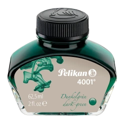 Atrament 4001 do pióra wiecznego 62,5ml ciemnozielon PELIKAN
