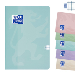 Zeszyt A5 32k kratka w kratkę z marginesem Pastel line 1 szt. OXFORD