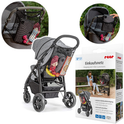 Siatka do wózka uniwersalna czarna REER