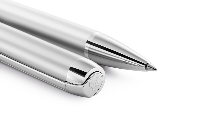Długopis PURA K40 Silver aluminium obrotowy na prezent FWI PELIKAN