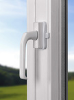Zabezpieczenie okna drzwi balkonowych REER +klamka 3szt