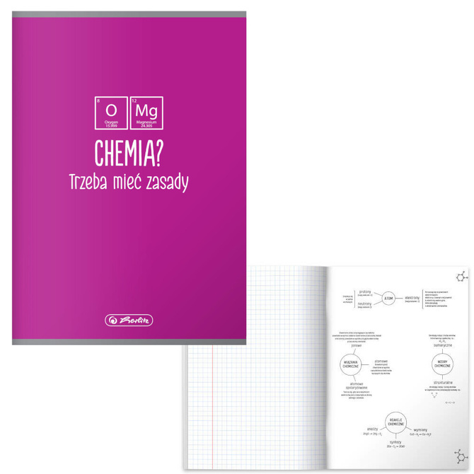 Zestaw zeszyt przedmiotowy klasa 7 11x A5 60k soft touch HERLITZ