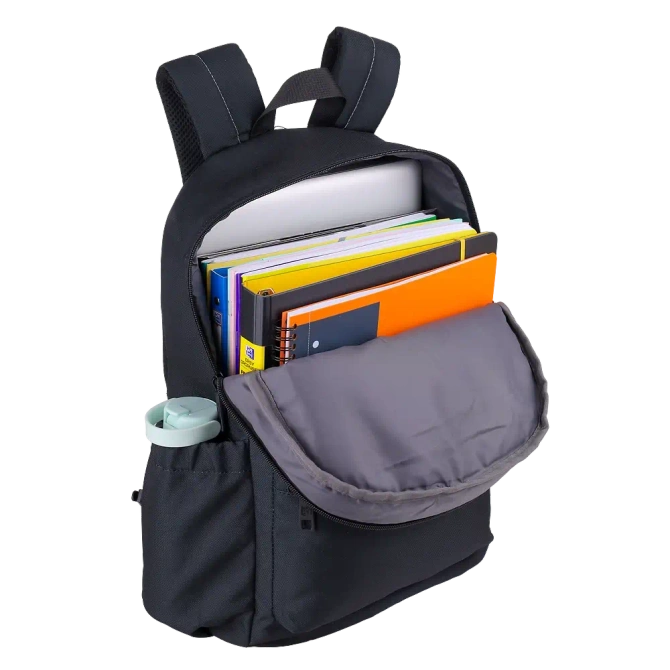 Plecak szkolny młodzieżowy czarny 21l B-YOU OXFORD