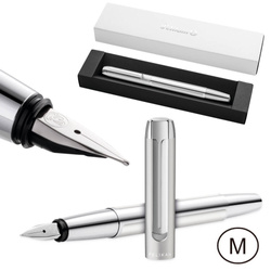 Pióro wieczne PURA P40 M Silver aluminiowe na prezent FWI PELIKAN