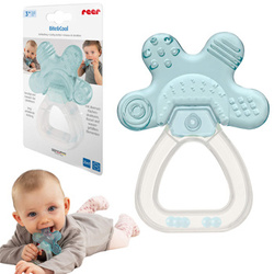 Gryzak chłodzący wodny grzechotka z wodą w środku ząbkowanie Bite&Cool REER