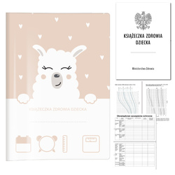 Książeczka Zdrowia Dziecka Książeczka Szczepień A5+okładka alpaka