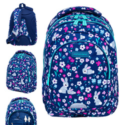 Plecak szkolny króliczki Baby Bunny AB330 3 komorowy 20l ASTRABAG