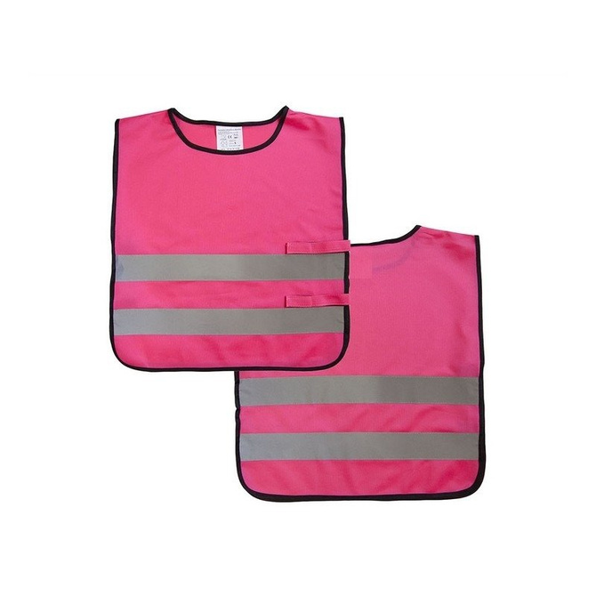 Kamizelka odblaskowa ostrzegawcza dla dzieci przedszkolaków 42x45cm 10szt