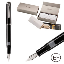 Pióro wieczne Classic M205 EF Black na prezent premium FWI PELIKAN