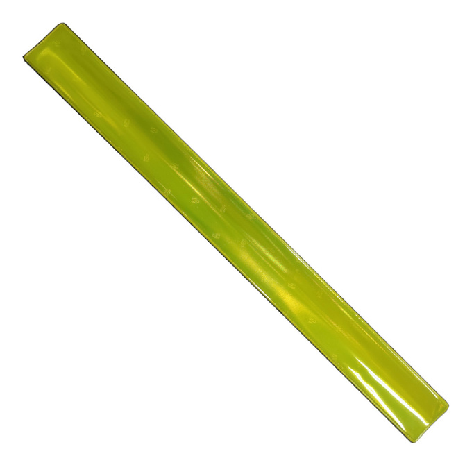 Opaska odblaskowa folia samozaciskowa na rękę 3x30cm 100szt z nadrukiem logo