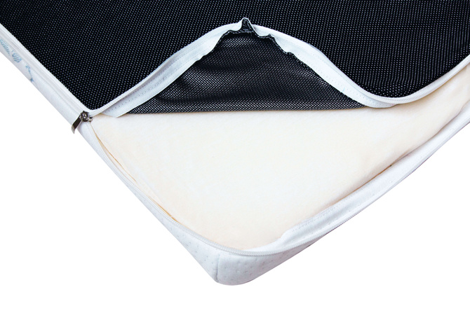 Materac 40×80cm do łóżeczka dostawki HATO +prześcieradło certyfikat GEUTHER