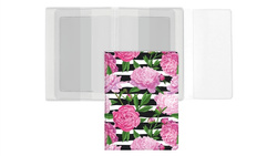 Okładka dokumenty dowód rejestracyjny legitymacje piwonie peony BIURFOL