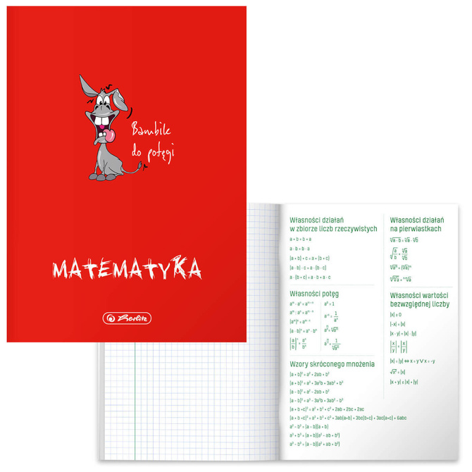 Zestaw zeszyt przedmiotowy klasa 7 11x A5 60k z okładką PP i 1 soft touch