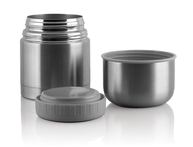 Termos obiadowy szeroki stalowy +kubek 350ml REER 