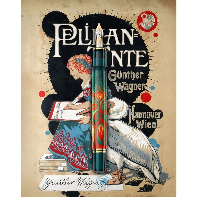 Pióro wieczne Souverän M600 B Art Collection Rudi Rother PELIKAN