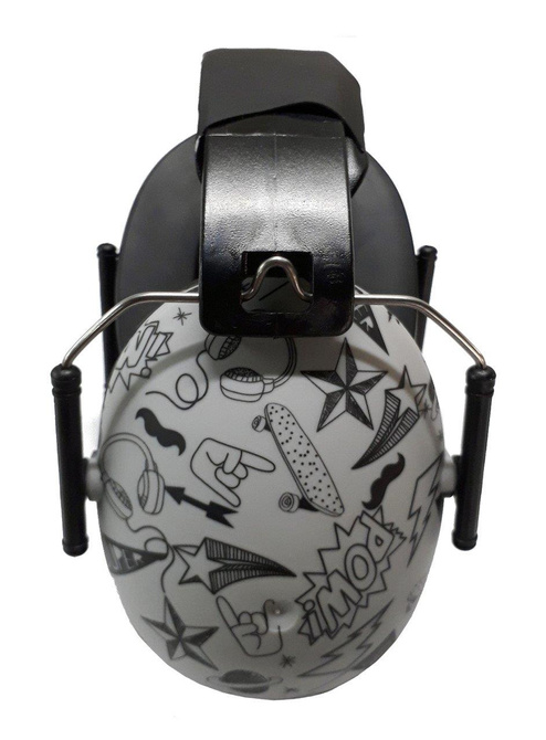 Słuchawki ochronne nauszniki wygłuszające dzieci 3lata+ Graffiti BANZ