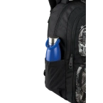 Plecak szkolny młodzieżowy czarny kwiaty 25l OXFORD