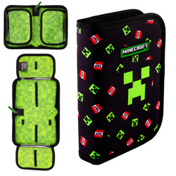 Piórnik pojedynczy dwuklapkowy bez wyposażenia Minecraft TNT AC1 ASTRA