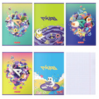 Zeszyt A5 60 kartek kratka w kratkę EKIPA Friza HERLITZ  5sztuk 