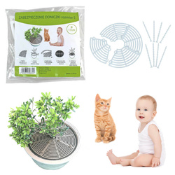 Osłona zabezpieczenie doniczki regulowana 8,5-17cm