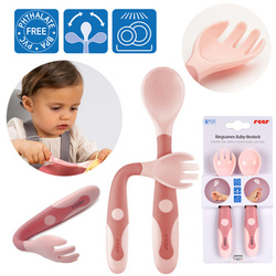 Sztućce dla dzieci łyżeczka widelec elastyczne REER