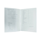 Książeczka Zdrowia Dziecka Książeczka Szczepień A5+okładka jednorożec