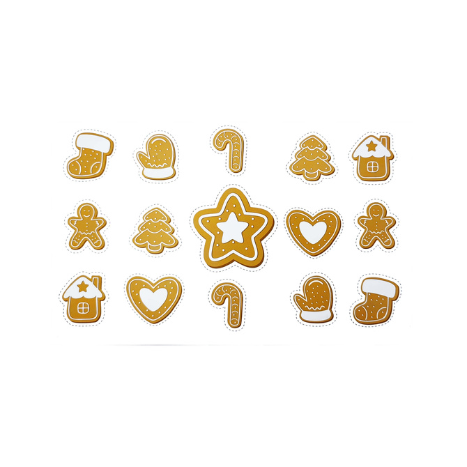 Zestaw kreatywny choinka magnetyczna pierniki BIURFOL