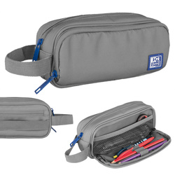 Piórnik kosmetyczka etui saszetka szary B-SMART OXFORD