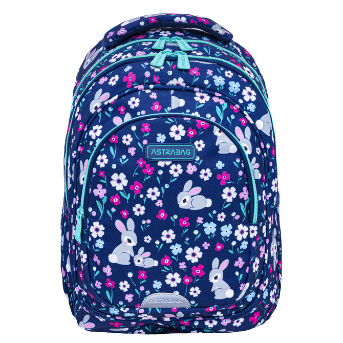 Plecak szkolny króliczki Baby Bunny AB330 3 komorowy 20l ASTRABAG