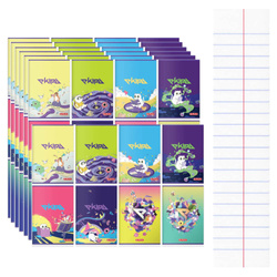 Zeszyt A5 60 kartek linia w linię EKIPA Friza HERLITZ 80 sztuk