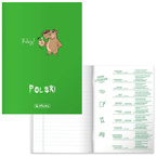 Zestaw zeszyt przedmiotowy, 7szt A5 6 z okładką PP, 1 soft touch