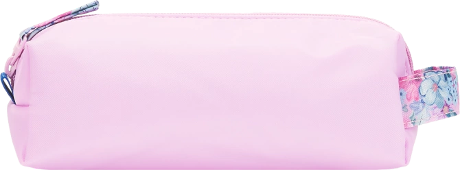 Piórnik kosmetyczka etui saszetka różowy kwiatki flowers OXFORD