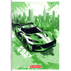 Zeszyt A5 32 kartki w kratkę z marginesem 70g/m2 Fast Car HERLITZ