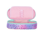 Piórnik kosmetyczka etui usztywniany z klapką kotkiem Kitty Ombre AC6 HEAD