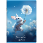 Zeszyt A5 32 kartki w kratkę z marginesem 70g/m2 Wonderland HERLITZ