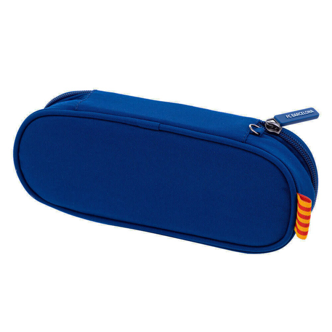 Piórnik kosmetyczka etui usztywniany z klapką organizere FC Barcelona ASTRA