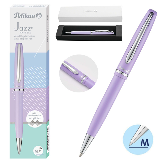 Długopis Jazz Pastel na prezent pudełko Lavender fioletowy PELIKAN