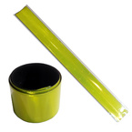 Opaska odblaskowa folia samozaciskowa rękę 3x30cm 100szt z nadrukiem logo