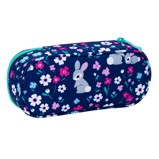Piórnik kosmetyczka etui usztywniany z klapką króliczkiem Bunny AC6 ASTRA