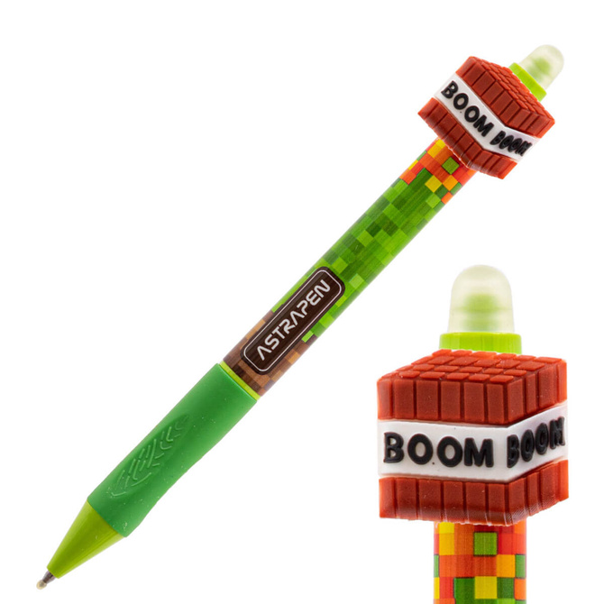 Długopis ścieralny wymazywalny automatyczny PIXEL ONE Minecraft 0,5mm ASTRA