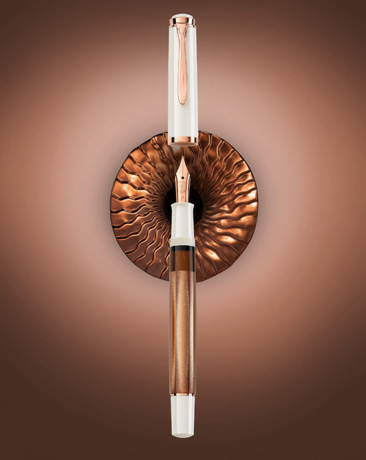 Pióro wieczne Classic M200 B Copper Rose na prezent premium FWI PELIKAN