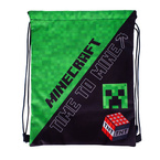 Worek plecak na buty obuwie kapcie Minecraft 33x44cm ASTRA