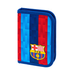 Piórnik pojedynczy dwuklapkowy bez wyposażenia FC BARCELONA AC1 HEAD