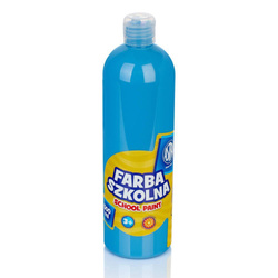 Farba plakatowa w butelce 500ml niebieska ASTRA