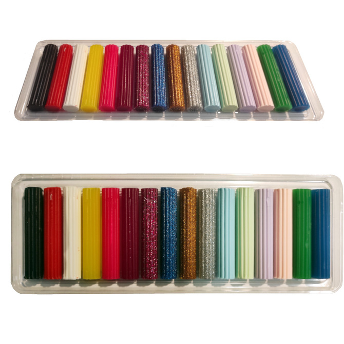 Plastelina szkolna Akademia Pana Kleksa Kleks 16kol x 6,3cm PELIKAN