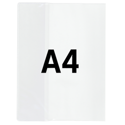 Okładka A4 na zeszyt książkę przezroczysta krystaliczna